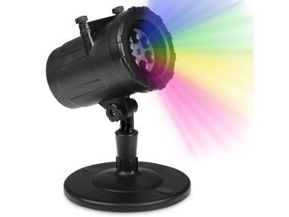 2181 vanocni laserovy led projektor 48 barevnych motivu