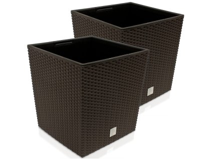 4976 rato kvetinace 64 l sada 2 ks hneda