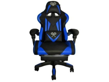 6392 1 herni zidle racer modra