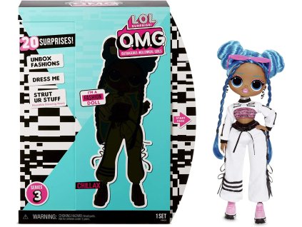 6821 mga l o l surprise omg series 3 chillax fashion doll