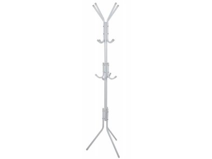 6902 5 stojanovy vesak 175 cm kovovy bily