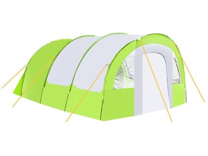 7273 rodinny stan pro 6 8 osob 460 x 330 x 195 cm zeleny