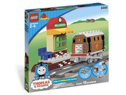 7463 lego duplo 5555 tomas a pratele