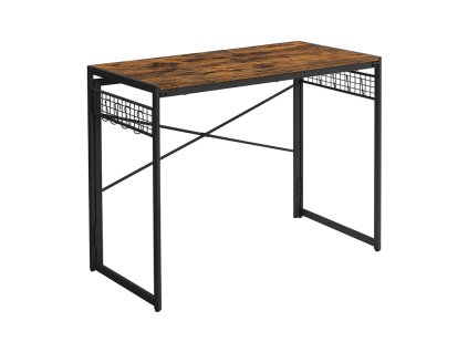 7964 industrialni skladaci pc psaci stul s bocnimi hacky 100 x 50 x 77 cm