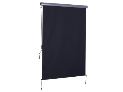 Vertikální markýza na zastínění terasy 140 x 250 cm | tmavě šedá