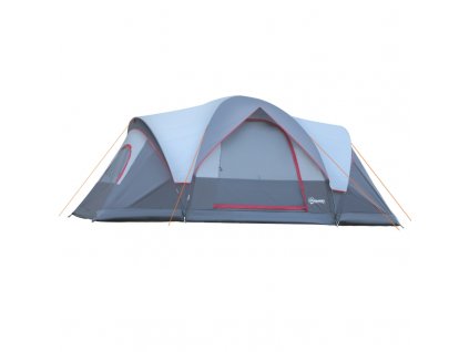 Rodinný stan pro 5-6 osob 455 x 230 x 180 cm | šedý