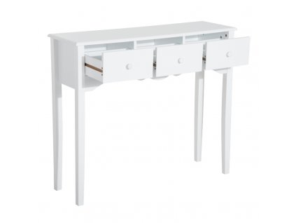 Konzolový stolek 100 x 32 x 85 cm | bílý