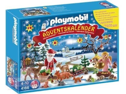 10143 playmobil 4166 adventni kalendar lesni zviratka