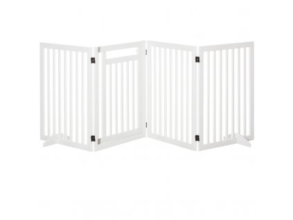 Bezpečnostní zábrana do dveří 240 x 81 cm | bílá