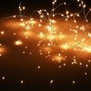 2202 3 vanocni led osvetleni na stribrnem dratku 100 led tepla bila