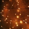 2202 7 vanocni led osvetleni na stribrnem dratku 100 led tepla bila