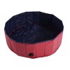 Skládací bazén pro psa 100 x 30 cm | červený