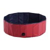 Skládací bazén pro psa 100 x 30 cm | červený