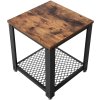 Industriální odkládací stolek Sam