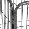 5042 4 kovova ohradka pro pejsky a stenata 125 x 80 x 70 cm