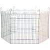 Kovová ohrádka pro štěňata 59 x 60 cm