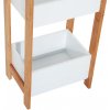 Bambusový stojan se 3 policemi 28 x 20 x 76 cm
