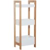Bambusový stojan se 3 policemi 28 x 20 x 76 cm