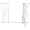 Bezpečnostní zábrana do dveří 72-107 cm | bílá