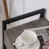 Industriální pojízdný servírovací stolek 60 x 30 x 65 cm | šedý