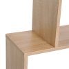 Designový regál se 6 policemi 80 x 23 x 192 cm