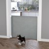 Bezpečnostní zábrana do dveří 115 cm rolovací | světle šedá