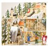 10023 2 dreveny adventni kalendar s led osvetlenim 45 x 13 x 43 cm
