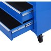 Dílenský vozík na nářadí s 5 zásuvkami | modrý