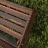 Zahradní dřevěná lavička 122 x 63 x 83 cm