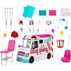 Barbie Mattel HKT79 sanitka a klinika 2v1