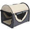 Přepravní box pro psy 70 x 51 x 59 cm | šedý