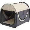 Přepravní box pro psy 70 x 51 x 59 cm | šedý