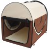 Přepravní box pro psy 46 x 36 x 41 cm | hnědý