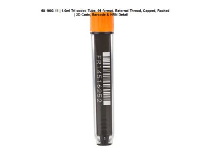 1.5ml Tri-coded Tube, 48-format, External Thread