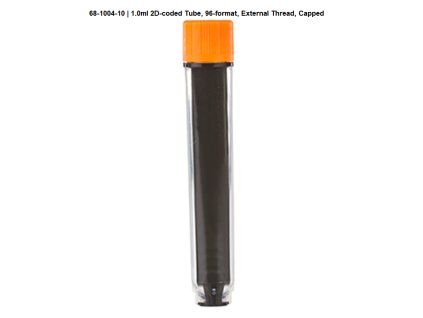 1.0ml 2D-coded Tube, 96-format, External Thread
