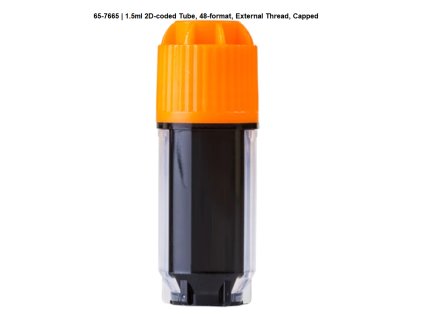 1.5ml 2D-coded Tube, 48-format, External Thread