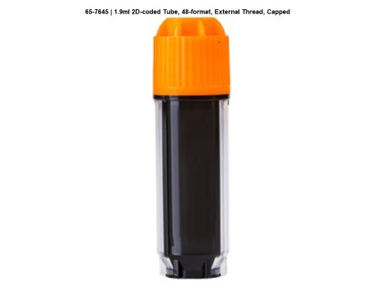 1.9ml 2D-coded Tube, 48-format, External Thread