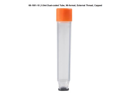 0.9ml Dual-coded Tube, 96-format, External Thread