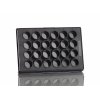 24-well assay plate with solid bottom, black, PS (100 pieces)