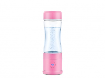 glass hydrogen generator water bottle hb p h04m pink