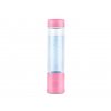 Glass Hydrogen Generator Water Bottle HB-P-H04M (Pink) 400ml