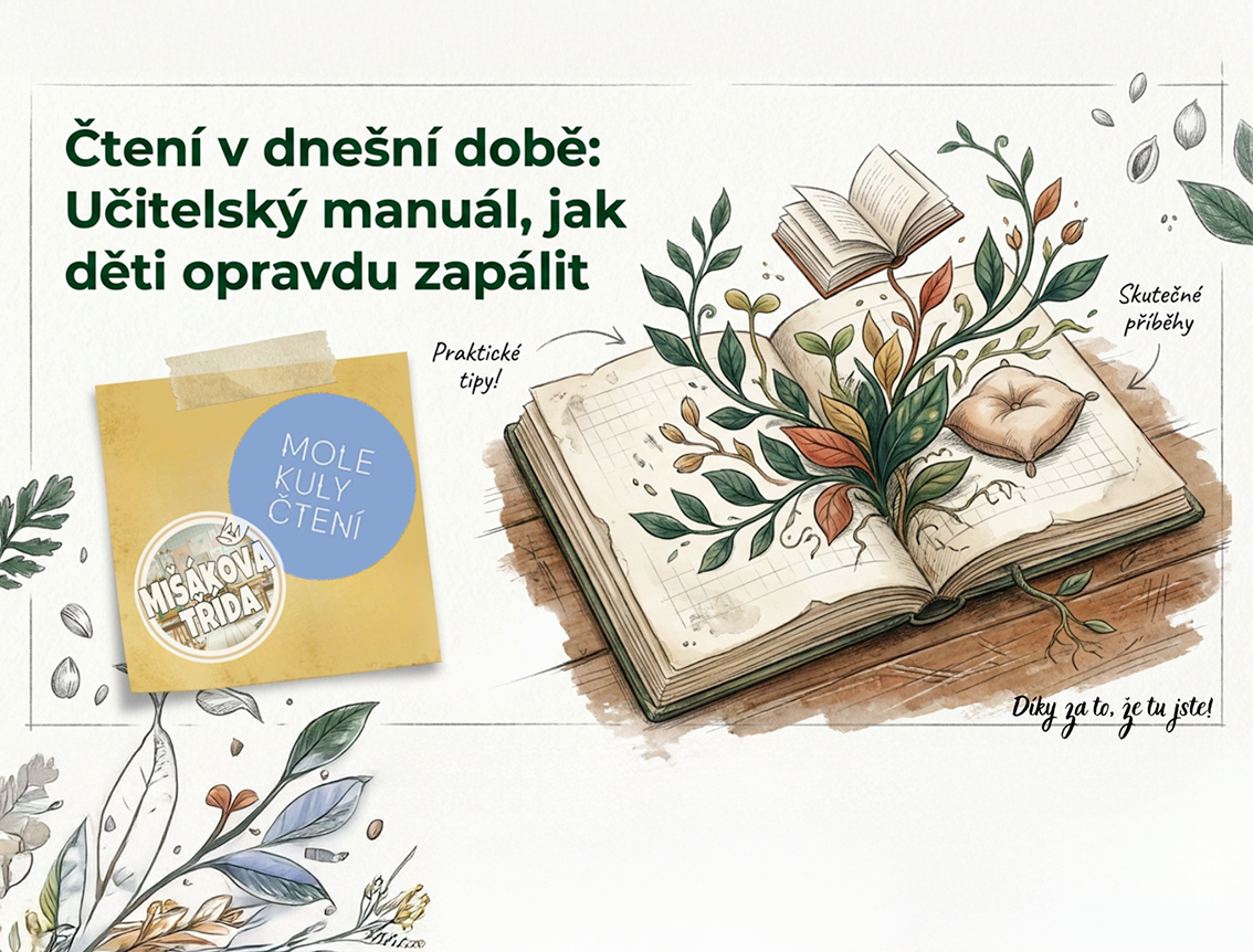 Čtení v dnešní době a jak pro něj děti opravdu zapálit