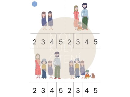 počítáme členy rodiny 1