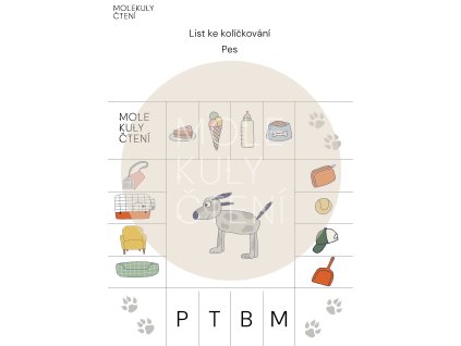kolíčky pes