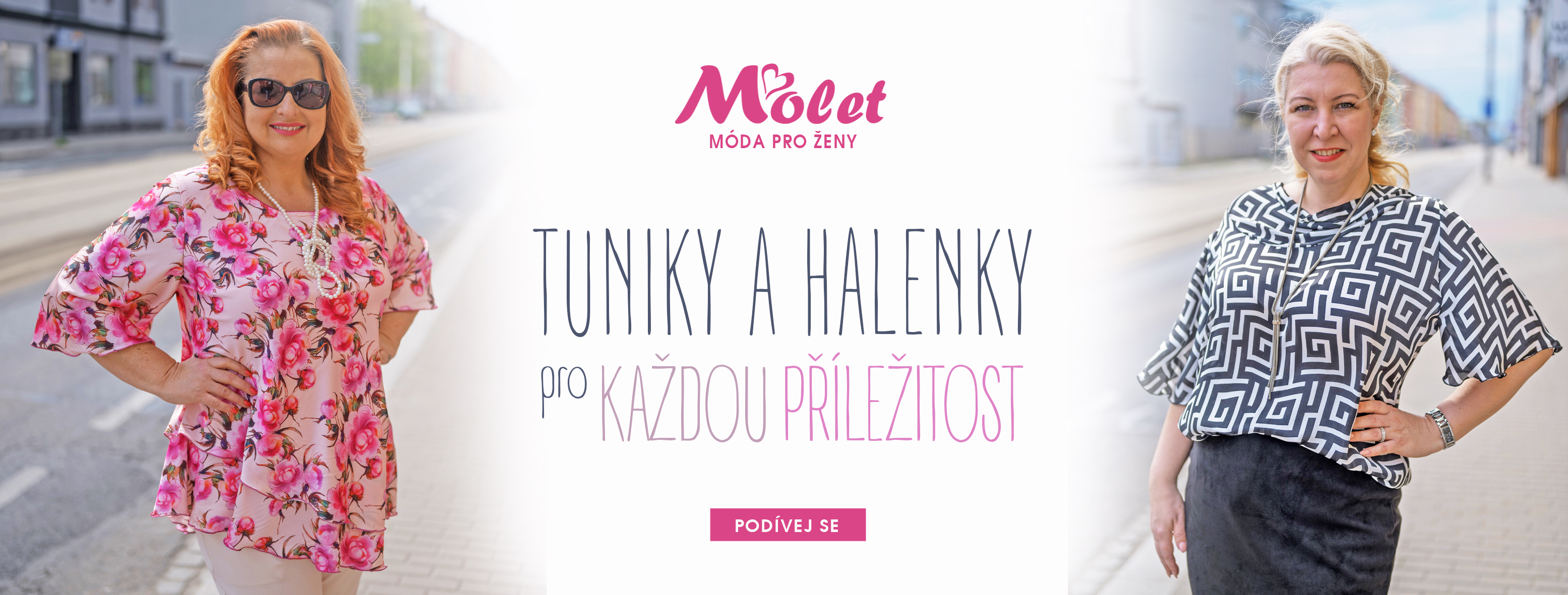 Dámské tuniky pro plnoštíhlé