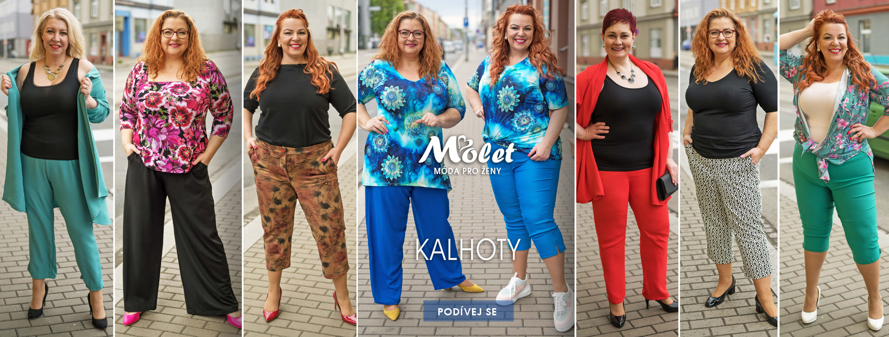 Dámské kalhoty xxl