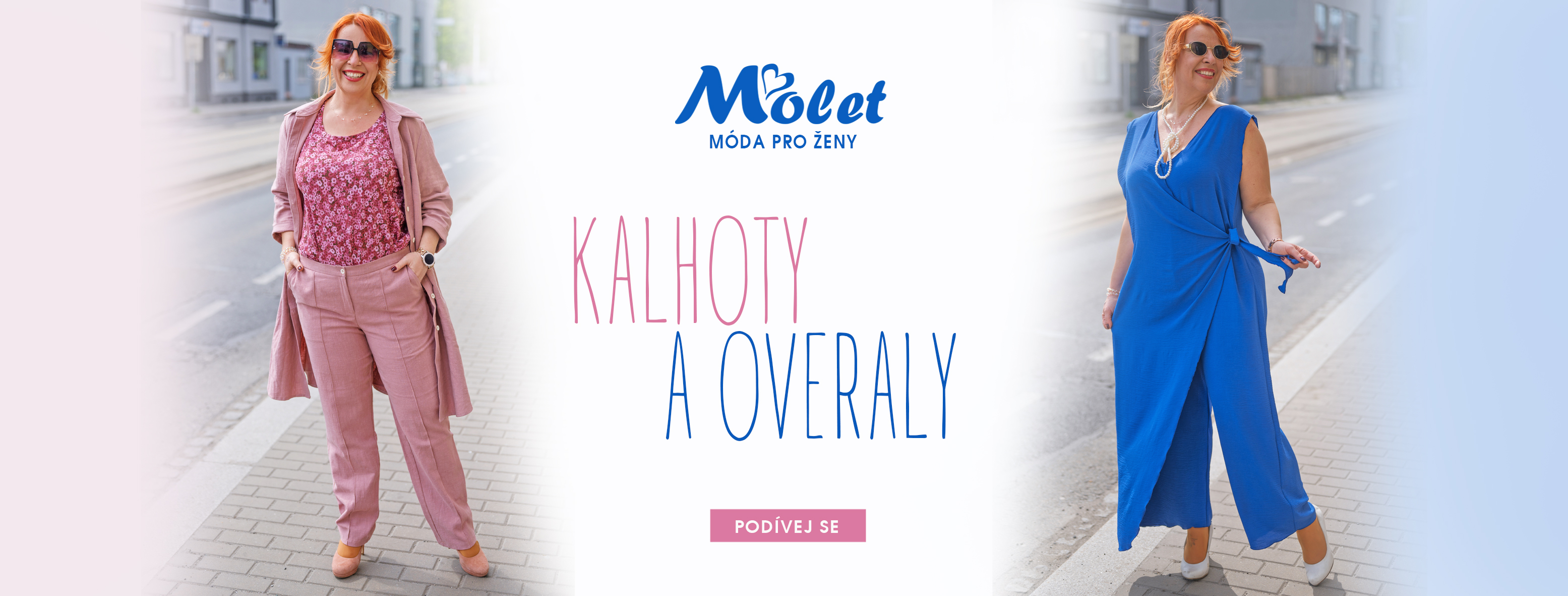 Dámské kalhoty pro plnoštíhlé