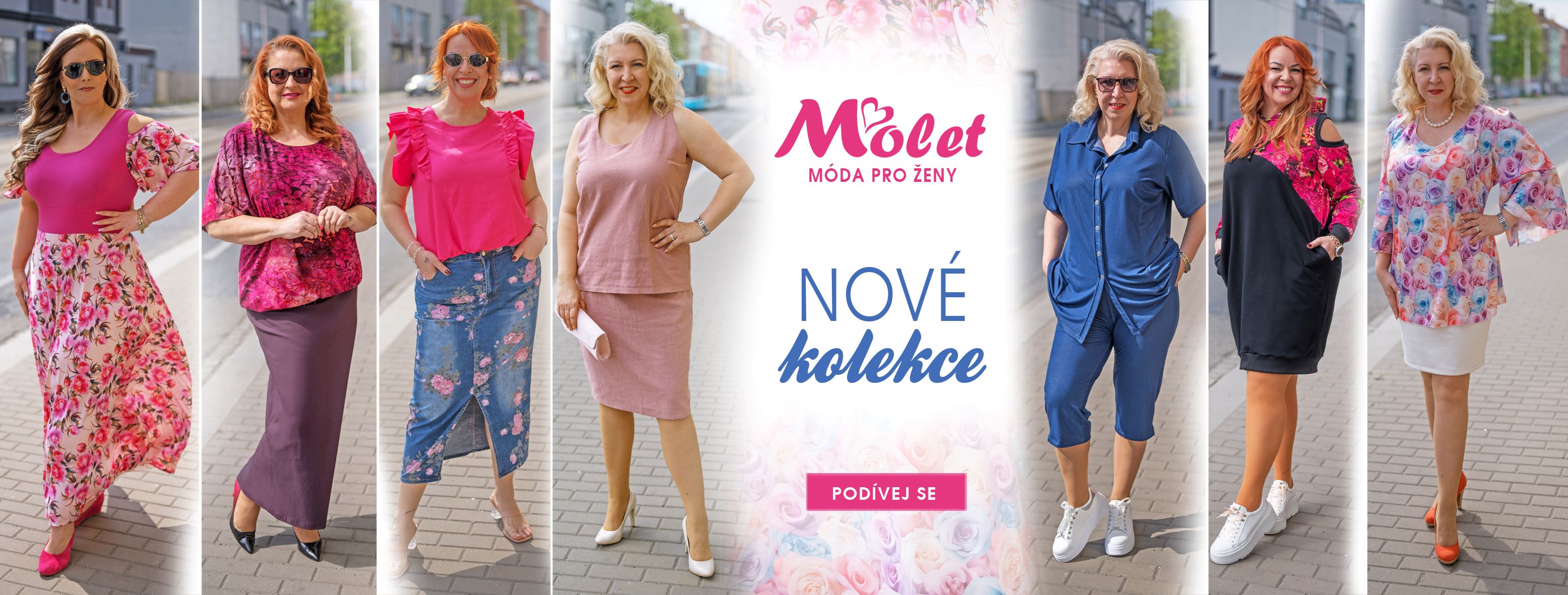 NOVÉ KOLEKCE dámské oblečení xxl