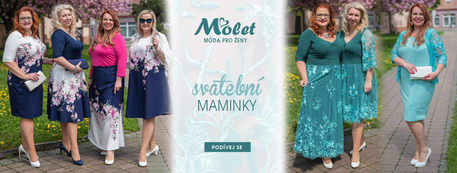 Svatební maminky pro plnoštíhlé