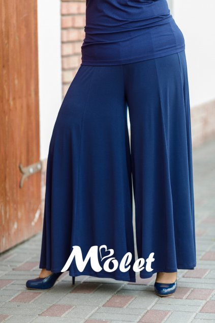 Lisa kalhotová sukně modrá